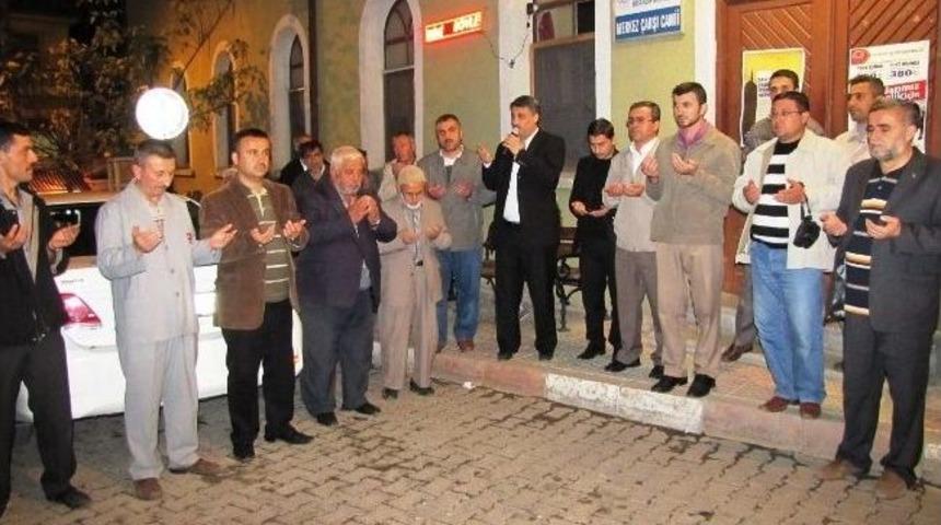 Hisarcık&rsquo;lı Hacı Adayları Kutsal Topraklara Dualarla Uğurlandı