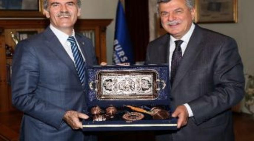 Başkan Karaosmanoğlu'ndan Bursa Valisi Karaloğlu&rsquo;na Ziyaret