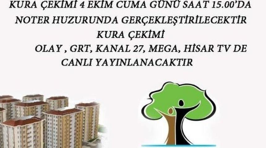 Şehitkamil&rsquo;de Toplu Konut Kuraları &Ccedil;ekiliyor