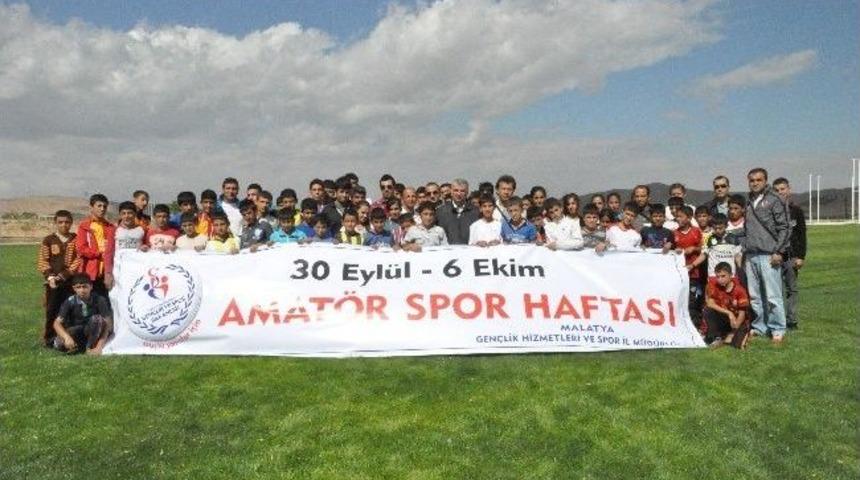 &lsquo;amat&ouml;r Spor Haftası&rsquo; Atletizm Yarışmaları Yapıldı