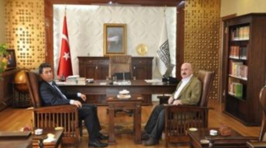 Mardin Valisinden Ma&uuml;&rsquo;ye Akademik A&ccedil;ılış Yılı Ziyareti