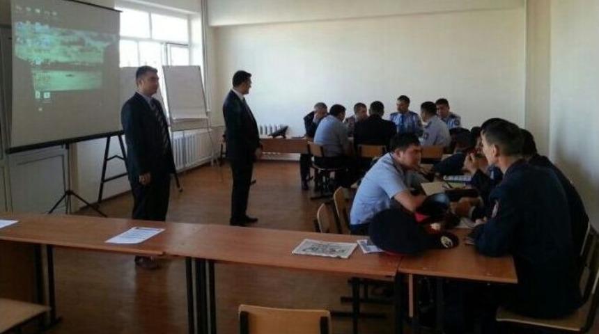 Kazakistanlı Savcılara Ve Polislere Ter&ouml;rle M&uuml;cadele Eğitimi Verildi
