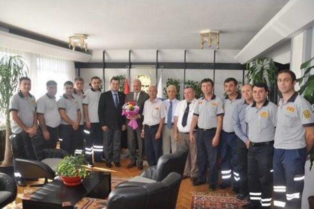 Okay, İtfaiyeciler Haftasını Kutladı 1