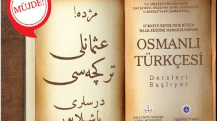 Kozan&rsquo;da Osmanlı T&uuml;rk&ccedil;esi Kursu Kayıtları Başladı