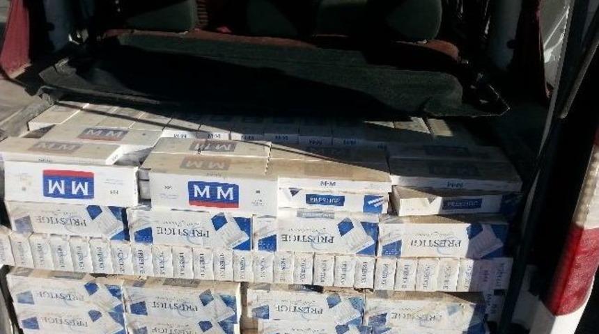 Erzurum&rsquo;da 5 Kilo 500 Gram Esrar, 24 Bin 400 Paket Ka&ccedil;ak Sigara Ele Ge&ccedil;irildi