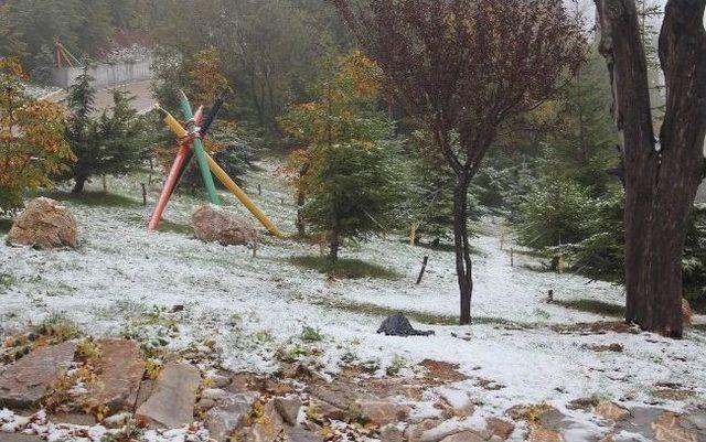 Kartepe ye İlk Kar D&uuml;şt&uuml; 1