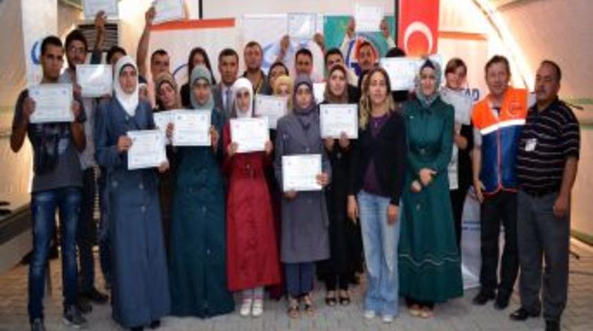 T&Ouml;MER Sertifikası Alan Suriyeli Gen&ccedil;lere &Uuml;niversite Fırsatı