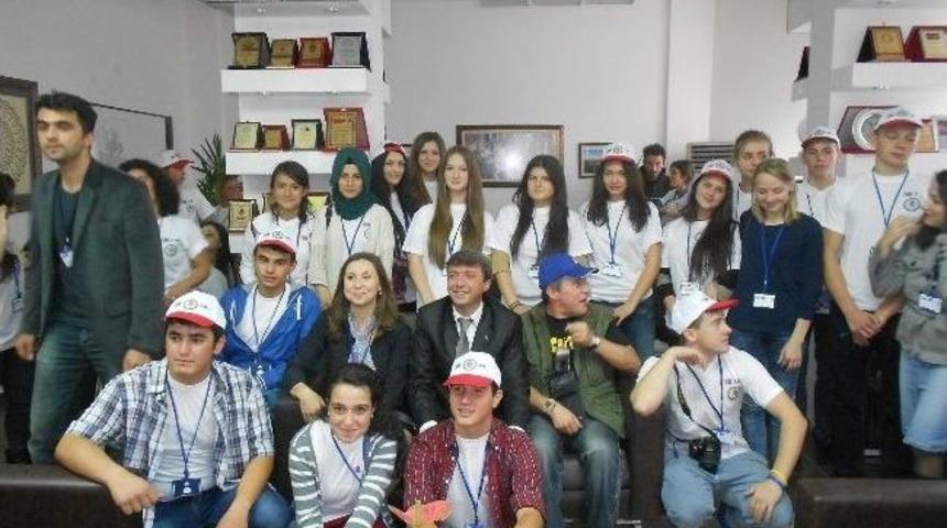 Ab Ülkelerinden Öğrenciler Bünyan’da Kendi İşini Yapmayı Öğrencek