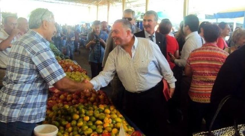 S&ouml;ke Mhp&rsquo;nin Aday Adayı Mehmet Ali Oklay Sahaya İndi