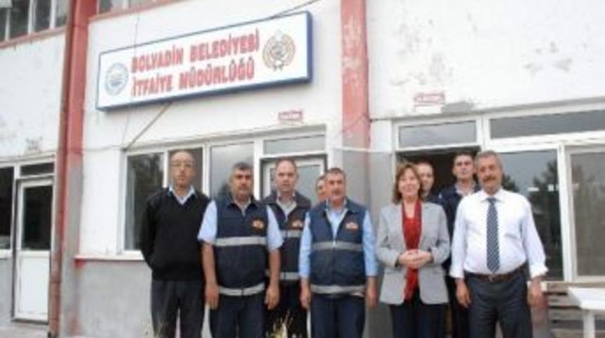 Başkan Kıl&ccedil;ık İtfaiyeciler Haftası&rsquo;nı Kutladı