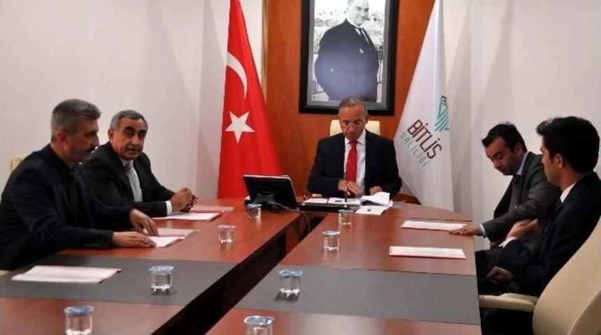 Bitlis&rsquo;teki &Ouml;zel İdare Yatırımları