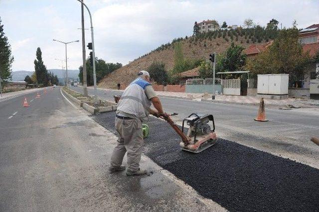 Bozüyük Sarı Toprak Caddesine Sinyalizasyonlu Yeni Kavşak