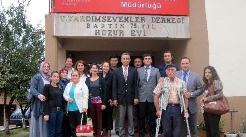 Huzur Evi Sakinlerine S&uuml;priz Ziyaret