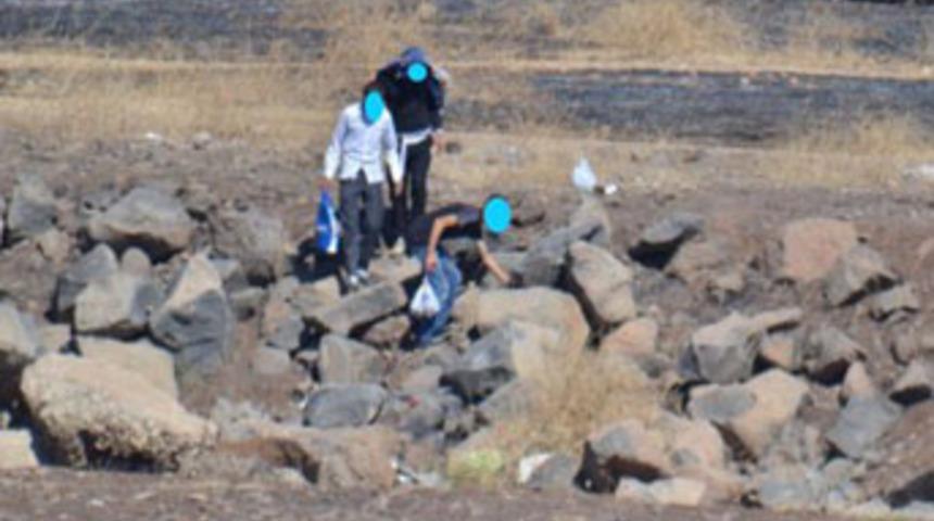 Patlayıcı hazırlarken yakalandılar!