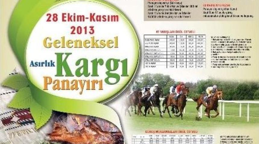 Kargı Panayırı 28 Ekim&rsquo;de Başlıyor