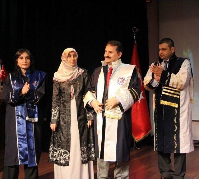 Çomü’den Pedagog Adem Güneş'e Fahri Doktora