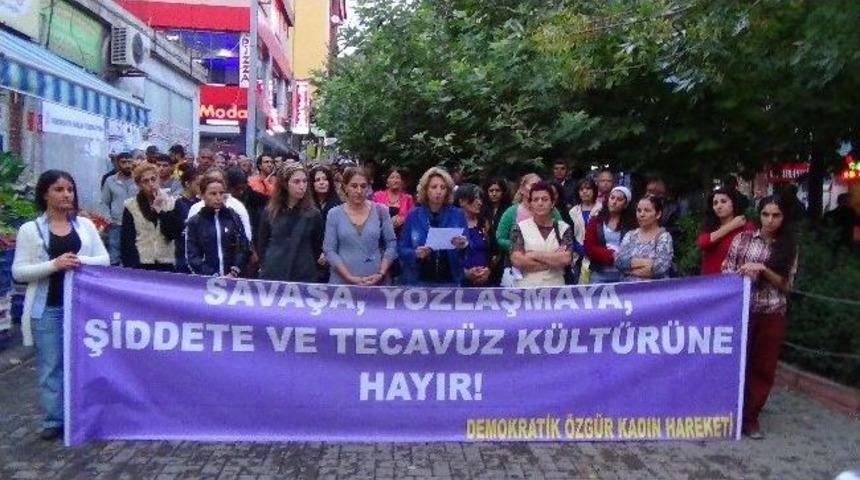 Tunceli'de Taciz Protestosu