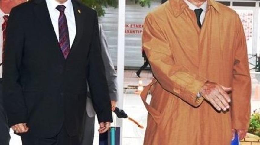 B&uuml;y&uuml;kerşen&rsquo;den Emniyet M&uuml;d&uuml;r&uuml; Şahin&rsquo;e Ziyaret