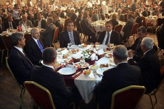 Chp Genel Başkanı Kılı&ccedil;daroğlu&rsquo;nun Gaziantep Temasları 1