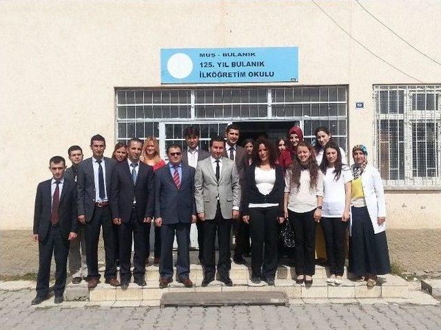 Kaymakam Şahin, K&ouml;y Okullarını Ve Sağlık Ocaklarını Ziyaret Etti 2