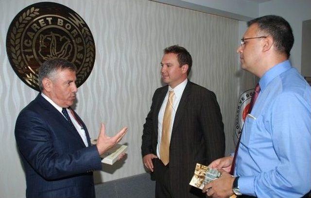 Abd 2. Konsolosu Ruiz&rsquo;den Atb&rsquo;ye Ziyaret 1