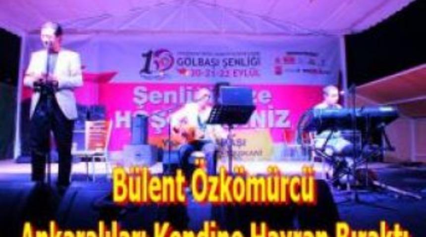 B&uuml;lent &Ouml;zk&ouml;m&uuml;rc&uuml; Ankaralıları kendine hayran bıraktı