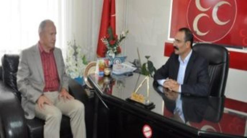 Salaş&rsquo;tan Mhp İl Başkanı Taş&ccedil;ı&rsquo;ya Ziyaret
