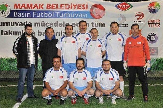 Basın Futbol Turnuvası’nda Finale Çeyrek Var