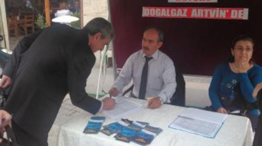 Artvin'e Doğalgaz Gelmesi I&ccedil;in 29 Ekim'e Kadar Imza Toplanacak