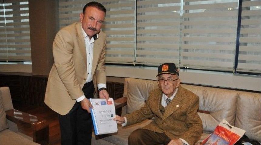 Kore Gazisi, Başkan Doğan&rsquo;ı Ziyaret Etti