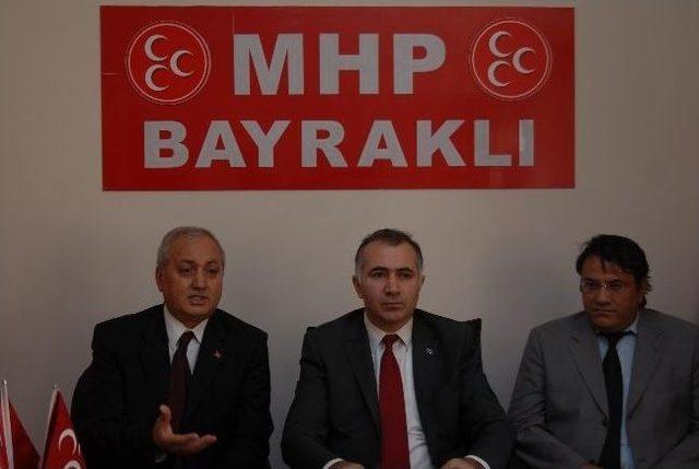 Mhp'li Bayraklı Aday Adayı Toptaş İddialı