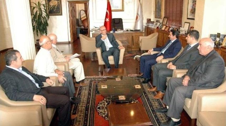 İl M&uuml;ft&uuml;s&uuml; &Ouml;zt&uuml;rk Başkan Yılmaz&rsquo;ı Ziyaret Etti