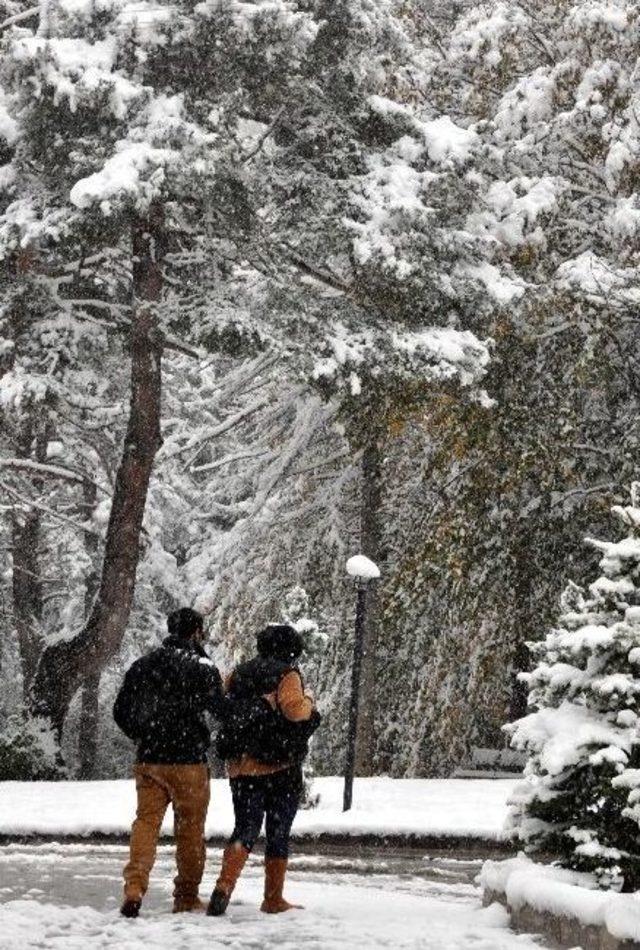 Abant Beyaz Gelinliğini Giydi 3