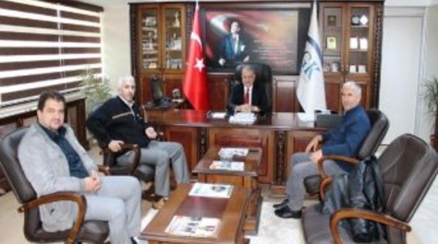 Etus Başkanı Giyik, Sgk&rsquo;yi Ziyaret Etti