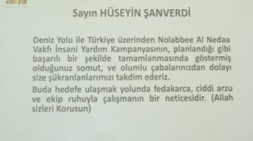 Suudi Prens Abdullaziz'den Belediye Başkanı Şanverdi&rsquo;ye Teşekk&uuml;r Plaketi