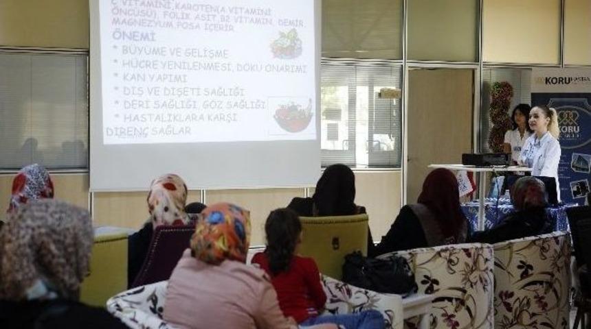 Sincanlı Kadınlara Sağlıklı Beslenme Yolları Anlatıldı