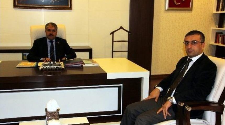İha'dan Bartın Valisi &Ccedil;ınar&rsquo;a Tebrik Ziyareti