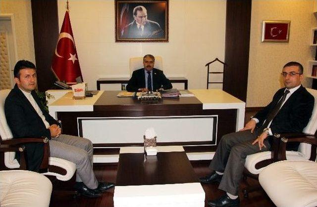 İha dan Bartın Valisi &Ccedil;ınar&rsquo;a Tebrik Ziyareti 1