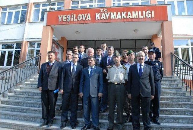 Vali Yılmaz İl&ccedil;elerde İncelemelerde Bulundu 1