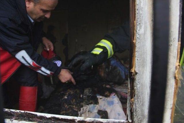 Fatsa’da Şüpheli Ev Yangını 1