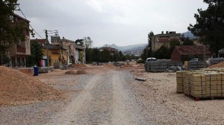 30 Metrelik Yolun Yıldırım Etabında &Ccedil;alışmalar S&uuml;r&uuml;yor