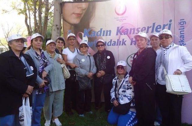 Altındağlı Kadınlar Kanserle M&uuml;cadele İ&ccedil;in Y&uuml;r&uuml;d&uuml; 2