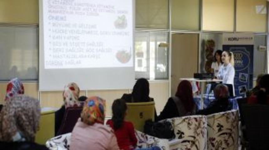 Sincanlı Hanımlara Sağlıklı Beslenme Yolları Anlatıldı