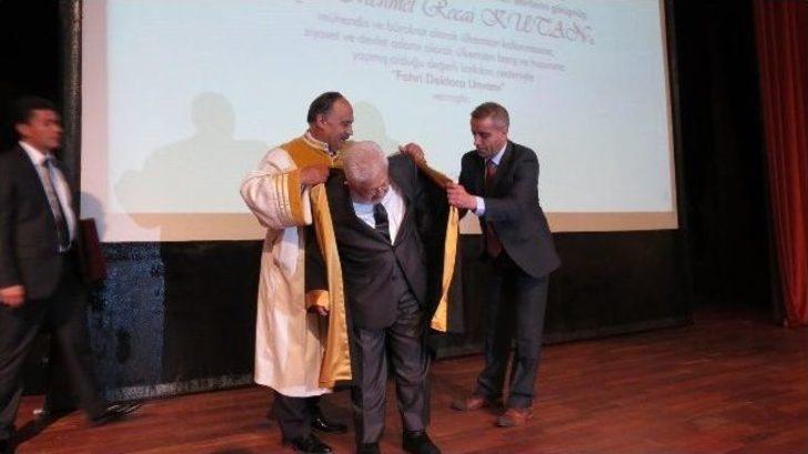 Recai Kutan’a Fahri Doktora Unvanı G1