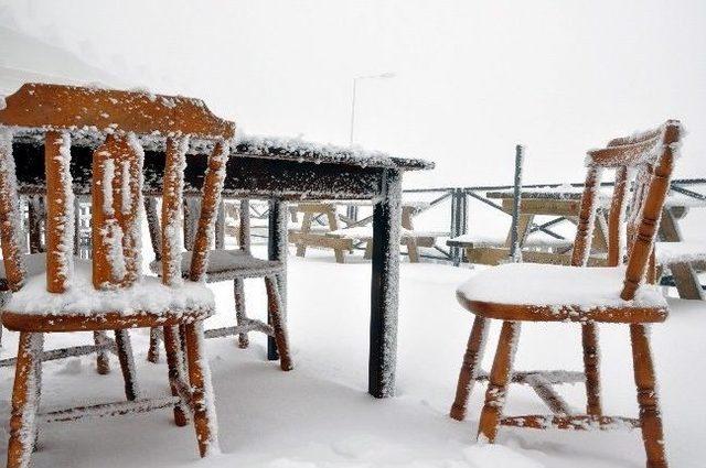 Uludağ'da Kar Üzerinde Ralli