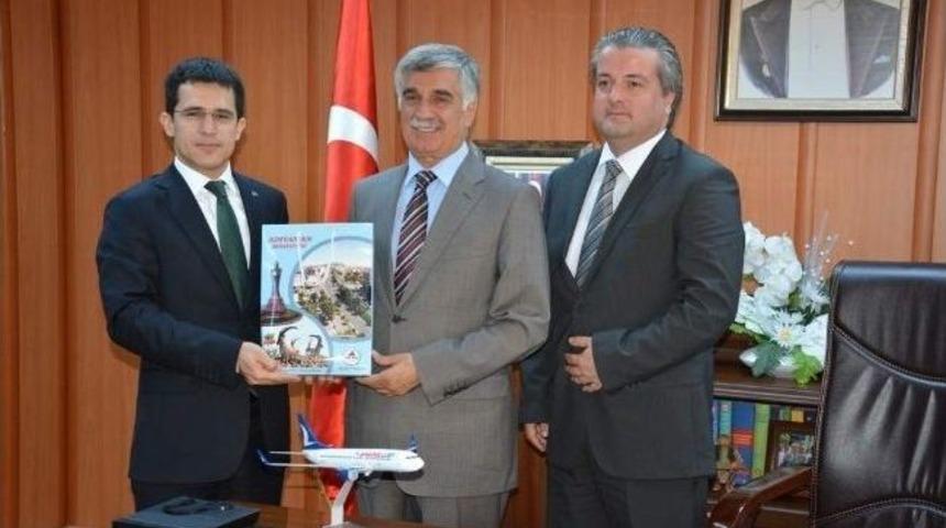 Anadolujet Heyetinden B&uuml;y&uuml;kaslan&rsquo;a Ziyaret