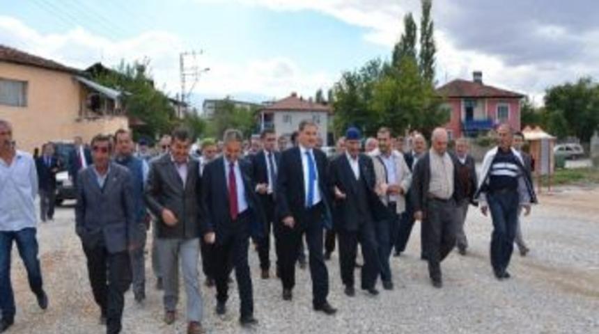 &Ccedil;akır, Kuzey Kuşak Yolu A&ccedil;ma &Ccedil;alışmalarını Yerinde İnceledi