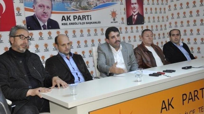 Ak Parti Ereğli&rsquo;de Aday Adaylığı Başvurularını Almaya Başladı