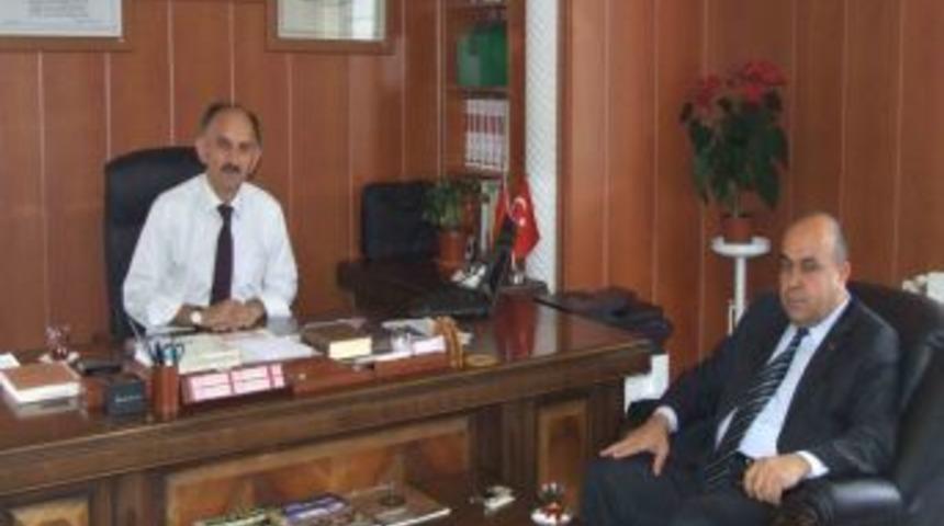 YOGSİAD Başkanı &Ccedil;elik&rsquo;ten M&uuml;ft&uuml; Necip Eren&rsquo;e Ziyaret