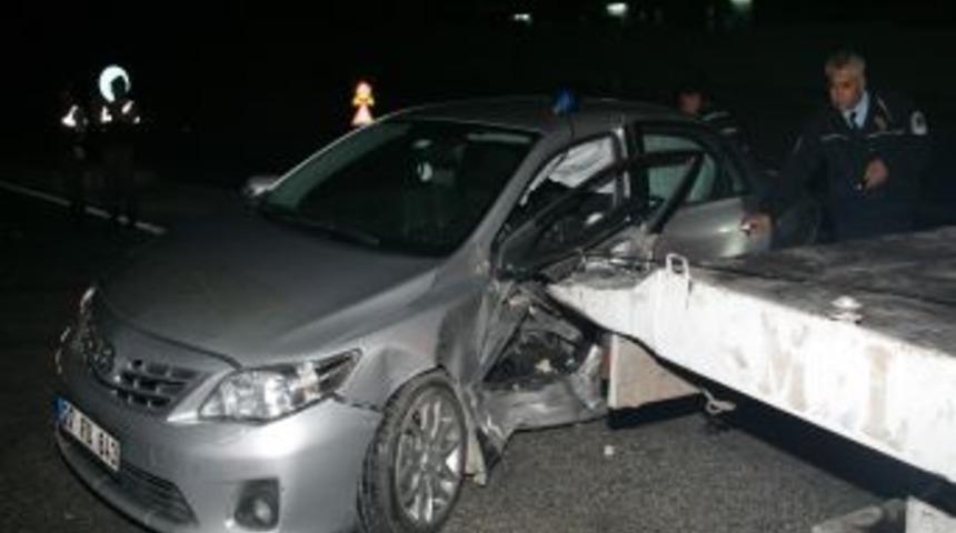 Numan Kurtulmuş'un koruma ekibi kaza yaptı